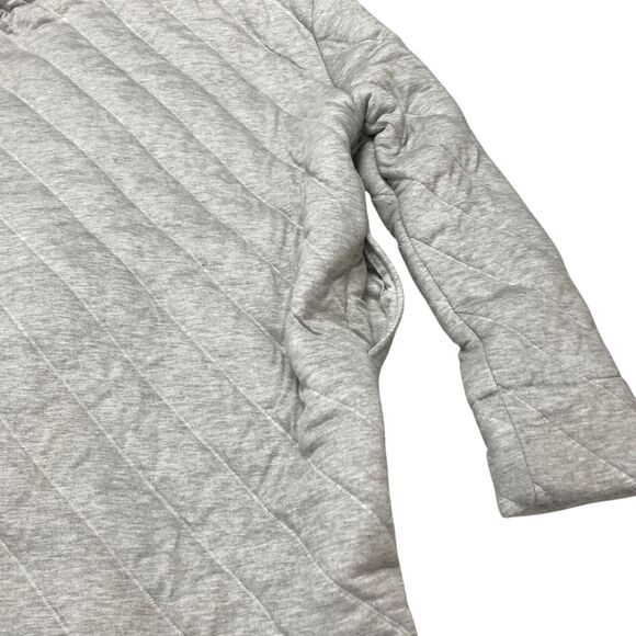 Steve Madden Quilted Open Front Jacket Womens Small Gray NWT$ 119 - Picture 15 of 16